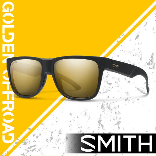 Smith Optics Lowdown 2 Matte Black Gold + ChromaPop Polarized Black Gold Lens