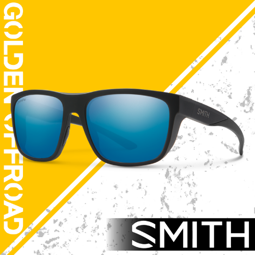 Smith Optics Barra Matte Black + ChromaPop Polarized Blue Mirror Lens