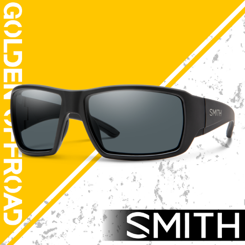 Smith Optics Guide's Choice XL Matte Black + ChromaPop Polarized Gray Green Lens