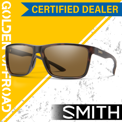 Smith Optics Boomtown Matte Tortoise + ChromaPop Polarized Opal Mirror Lens