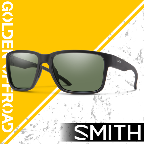 Smith Optics Guide's Choice Matte Black + ChromaPop Polarized Gray Green Lens