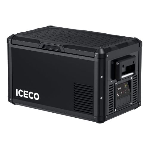Cool Deals for Hot Days! ICECO 12V Portable Freezers are on sale. Grab yours for summer trips! ICECO VL35pro 12v fridge powered by Secop compressor.  ? Versatile lid can open from each side ?  35QT compact size freezer for RV life  ? DC 12/24V, AC 110-240V ? 0? to 50? cooling range ? LA Local Tech support