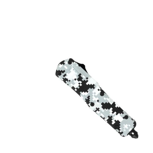 SMALL WINTER DIGI CAMO FS-3 TANTO SERRATED