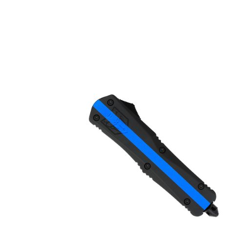 LARGE BLUE LINE FS-3 DROP SERRATED