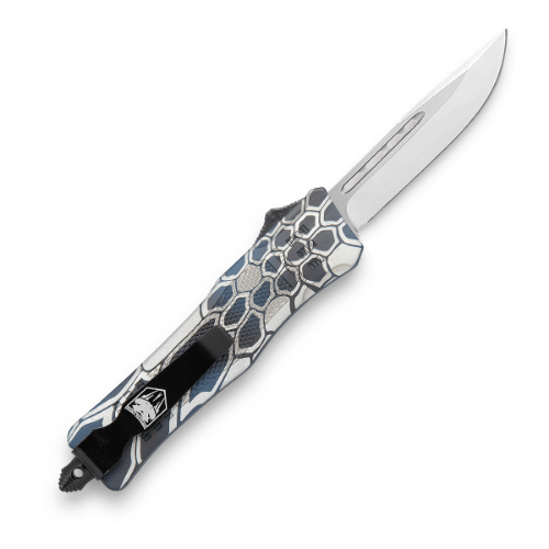 MEDIUM BLUE COBRA SKIN CTK-1 DROP NOT SERRATED