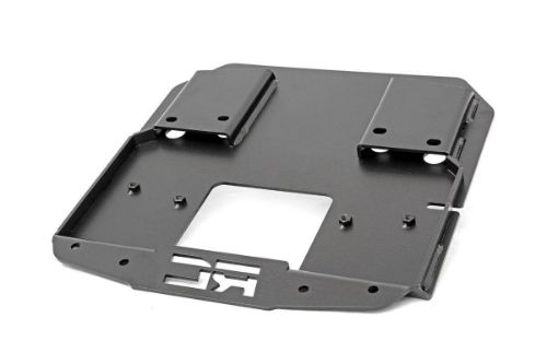 Easy bolt-on installation Allows use of 35in spare tire without making contact with rear bumper Moves mounting points upward 4.75in Durable, solid-steel construction