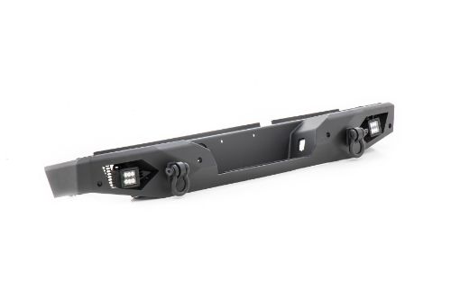 Easy to install! Durable, steel construction Includes Black D-ring set Includes (2) Rough Country LED Cubes Integrated steps for easy access to bed Retains factory receiver hitch Includes backup sensor relocators 2" Black Series Cubes 2880 lumens 36 watts Each light contains 6, 3 watt high intensity Cree LEDs Moisture Breather technology reduces moisture build-up behind the lens Includes premium, flat-wound wiring harness with on/off switch 3 year warranty