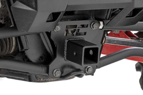 Easy bolt-on installation Fits standard 2Î“Ã‡Â¥ x 2Î“Ã‡Â¥ attachments Durable powder coat finish