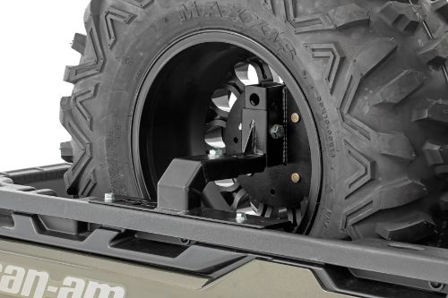 Easy, bolt-on installation. Durable, Powder Coated Steel.