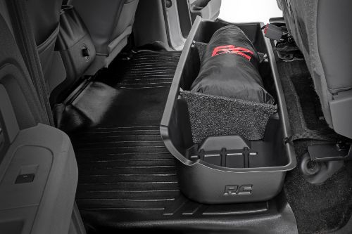 Easily organize your storage! Custom-fit design contoured to vehicle. Durable high-density thermoplastic construction. Anti-skid surface to prevent contents from shifting. Easy installation.