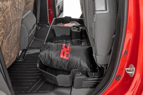 Easily organize your storage! Custom-fit design contoured to vehicle. Durable high-density thermoplastic construction. Anti-skid surface to prevent contents from shifting. Easy installation.