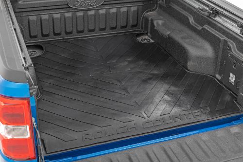 Quick and easy installation. Custom molded fit. Durable Nyracord rubber construction. Textured surface provides a true non skid mat - reduces load shifting. Superior abrasion resistance and tear strength. Extra thick - a full 3/8-inches provides up to 50% more protection than other bed mats. Virtually indestructible. Limited Lifetime Warranty. Made from 100% recycled materials.