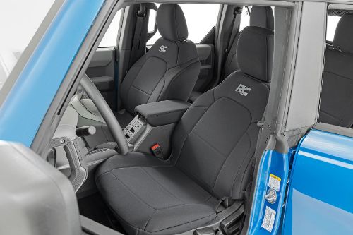 Fits very snug! Made to factory specifications. 4-Layer construction with foam padding and protective polyester shell. Neoprene layer offers great breathability and water resistance. Includes full covers for front seats - plus headrest covers where applicable. Front covers help protect your most-used seats from wear. Rear covers help protect your back seats from children and animal stains. Two-year warranty.
