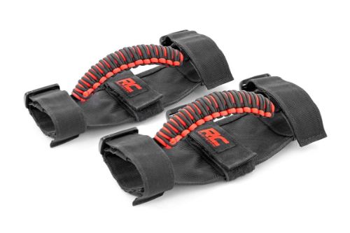 Easy installation. Fits all Jeep roll bars including 3in roll bars with padding.