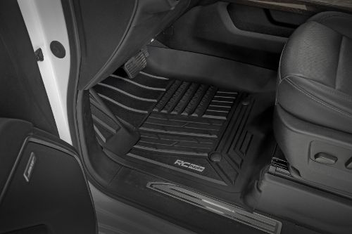 Quick and easy installation. Meticulously engineered to fit each vehicle perfectly. Manufactured using the latest in injection molding technology. All-weather protection against snow, mud, sand, salt water, and more! Resistant against extreme temperatures. Spill Saver Lip. (Prevents spills from reaching the carpet) Non-slip, Textured surface. Premium rubber-like TPE material provides flexibility to ensure a lasting shape. Easy to Clean and Maintain.  Just remove and spray with water. Limited Lifetime Warranty.