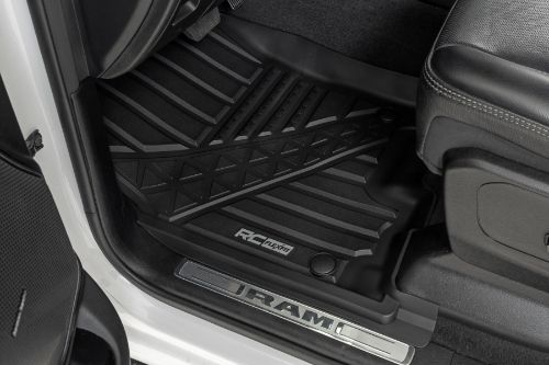 Quick and easy installation. Meticulously engineered to fit each vehicle perfectly. Manufactured using the latest in injection molding technology. All-weather protection against snow, mud, sand, salt water, and more! Resistant against extreme temperatures. Spill Saver Lip. (Prevents spills from reaching the carpet) Non-slip, Textured surface. Premium rubber-like TPE material provides flexibility to ensure a lasting shape. Easy to Clean and Maintain.  Just remove and spray with water. Limited Lifetime Warranty.
