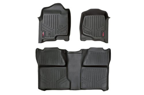 Quick and easy installation Meticulously engineered to fit each vehicle exactly right All weather protection against Snow, Mud, Sand, Salt Water and More! Resist extreme temperatures Protect against soda, coffee spills or accidents Spill Saver Lip (Prevents spills from reaching the carpet.) Textured surface keeps feet from slipping Eco-friendly, low density polyethylene provides full flexibility to ensure a lasting shape Easy to Clean and Maintain (Detachable from Vehicle) Limited Lifetime Warranty
