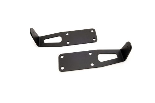 Easy bolt-on install Factory appearance Maintains front factory tow hooks Brackets mount hidden away from view 2003-2015 Models compatible with Rough Country 20-inch Straight Single-Row LED Light Bar Kit (70720) 2010-2015 Models compatible with Rough Country 20-inch Straight Dual-Row LED Light Bar Kits (70920) Designed to work with light bars with 8mm mounting posts Designed to work with light bars measuring 22-3/16-inches from mounting point to mounting point