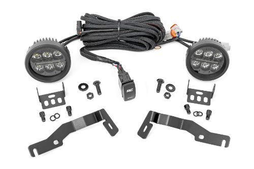 100% bolt-on installation. Does NOT interfere with washer nozzle or spray pattern. Optional Black Series LED 2880 lumens 36 watts Choose Spot or Flood beam Optional Black Series LED W/ DRL 3600 lumens 40 watts 30 degree spot beam Optional Wide Angle Osram LED 13,500 lumens 150 watts 140 degree wide-angle beam