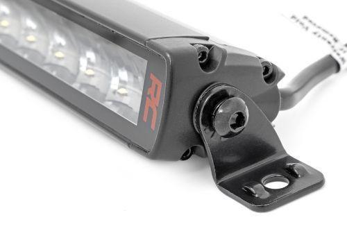 270 Watts 24300 Lumens IP67/IP69K Waterproof Rating. Spot/Flood Beam Pattern. Each Light Contains 54, 5W Osram LEDs. Tinted Indirect Reflector Design. Diecast Aluminum Housing. Impact and UV Resistant Lens. Sleek bezel-less design. Includes wiring harness and on/off switch. Includes snap-on cover. Includes base-mounts and end mounts with hardware. 3-year warranty.