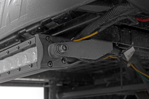Handy, rear-facing illumination. 7,200 Lumens. 100 Watts. 30 degree spot beam. Easy, 100% bolt-on installation. IP67 Waterproof design. Durable, die-cast aluminum housing. Includes snap-on cover and premium wiring harness.