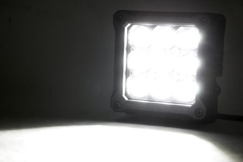 8100 lumens 90 watts Each light contains 9, 5 watt high intensity Cree LEDs Each light contains 6 cool white Cree LEDs IP67 Waterproof rating Moisture Breather technology reduces moisture build-up behind the lens Includes wiring harness with triple-function switch Durable die cast aluminum housing 3 year warranty Sold in pairs