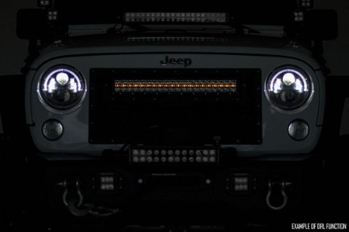18000 lumens 200 watts Contains 40, 5 watt High Intensity CREE LEDs Contains 20, amber daytime running light LEDs 5 degree spot / 90 degree flood combo pattern IP67 Waterproof rating Moisture Breather technology reduces moisture build-up behind the lens Includes wiring harness with three-way switch Includes Base and End mounts Includes Snap-on cover Durable die cast aluminum housing Length: 22.19-inches | Depth: 3.45-inches | Height: 3-inches Bolt Diameter: 8mm 3 year warranty
