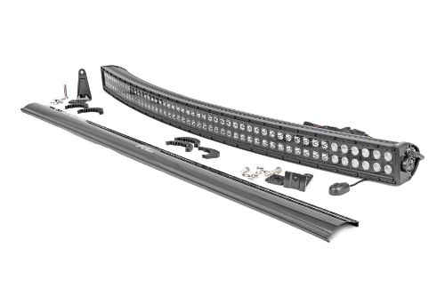 23040 lumens 288 watts Contains 96, 3 watt High Intensity CREE LEDs 8 degree spot / 90 degree flood combo pattern Black panel design IP67 Waterproof rating Moisture Breather technology reduces moisture build-up behind the lends Noise Silencers eliminate hum, whistle, and other wind noises associated with mounted LED Light bars Includes premium, flat-wound wiring harness with on/off switch Durable die cast aluminum housing Length: 50-inches | Depth: 3.45-inches | Height: 3-inches Bolt Diameter: 8mm 3 year warranty