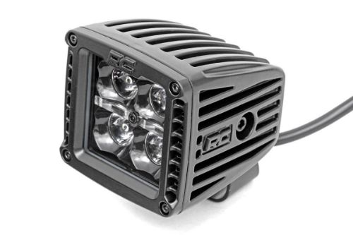 3600 lumens 40 watts 30 degree spot beam Each light contains 4, 5 watt high intensity Cree LEDs Each light contains 2 cool white LEDs IP67 Waterproof rating Moisture Breather technology reduces moisture build-up behind the lens Includes wiring harness with triple-function switch Includes snap-on covers Durable die cast aluminum housing Bolt Diameter: 8mm 3 year warranty Sold in pairs 3 year warranty