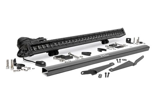 100% Bolt-on installation. Handy, forward-facing illumination. 12,000 Lumens. 150 Watts. 30-degree spot beam. Easy, 100% bolt-on installation. IP67 Waterproof design. Durable, die-cast aluminum housing. Includes snap-on cover and premium wiring harness.