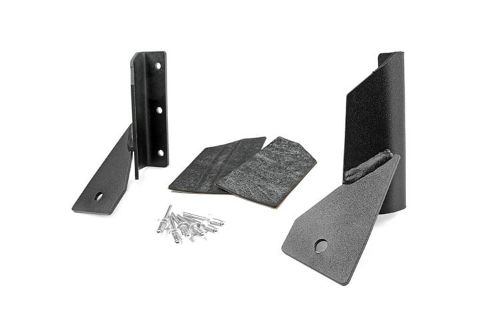 Fits 2in Cree LED Square Light Kit (70903) Fits 4in LED Round Light Kit (70804) Fits 6in LED Adjustable Base Mount Light Kit (70806) Compatible with other aftermarket lights with a 5/16-inch or 8mm post