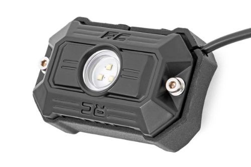 Ultra bright 3240 Lumens 36 Watts Light Color: White IP67 Waterproof design Diecast aluminum housing Includes curved and flat mount backings Flood beam pattern 21ft harness lead 1/8in mounting hardware