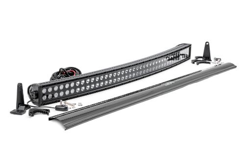 19020 lumens 240 watts Contains 80, 3 watt High Intensity CREE LEDs 8 degree spot / 90 degree flood combo pattern Black panel design IP67 Waterproof rating Moisture Breather technology reduces moisture build-up behind the lends Noise Silencers eliminate hum, whistle, and other wind noises associated with mounted LED Light bars Includes premium, flat-wound wiring harness with on/off switch Durable die cast aluminum housing Length: 43-inches | Depth: 3.45-inches | Height: 3-inches Bolt Diameter: 8mm 3 year warranty