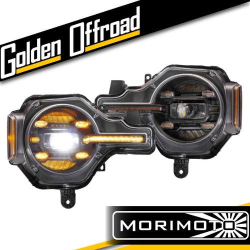 XB LED HEADS FORD BRONCO 21+ AMBER DRL
