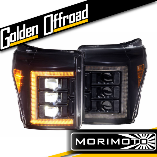 XB HEADLIGHTS SUPER DUTY 11-16 AMBER DRL