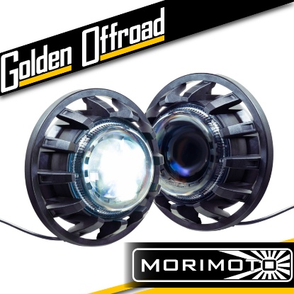 Picture of JEEP WRANGLER (JK) SUPER7 HEADLIGHTS SET