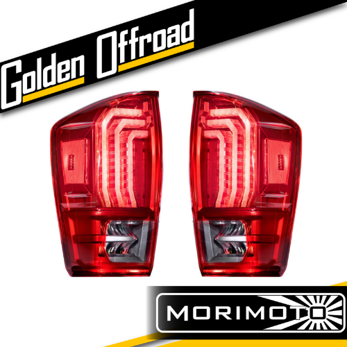 XB LED TAILS TACOMA 16 23 RED SET
