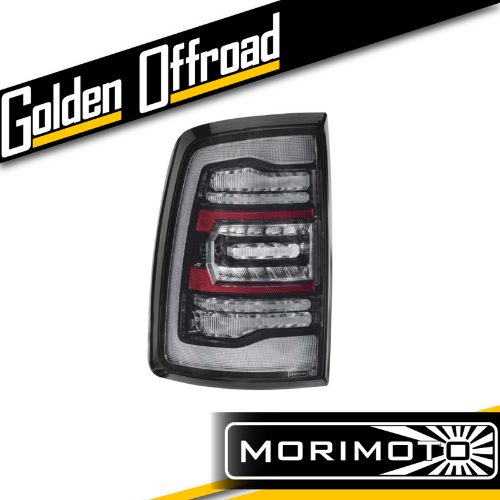 XB LED TAILS: DODGE RAM 09-18 SMOKE