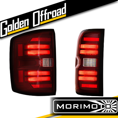 Picture of XB LED TAILS SILVERADO 14-19  RED GEN2