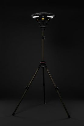 Picture of TUFF STUFF HALO 9.75' SOLAR FREESTANDING LIGHT WITH SPEAKER