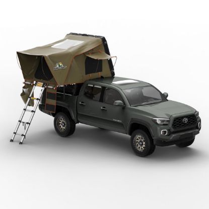 Picture of TUFF STUFF ALPHA II CLAM SHELL ROOF TOP TENT - BLACK