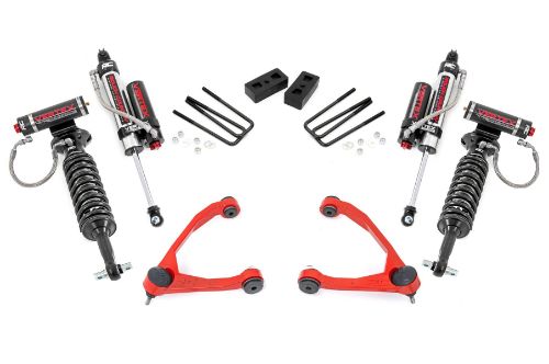 Easy bolt-on installation. Fits models with factory cast steel or aluminum control arms Increased ground clearance. Can be returned to stock! Ball joints are pre-installed to ease installation.