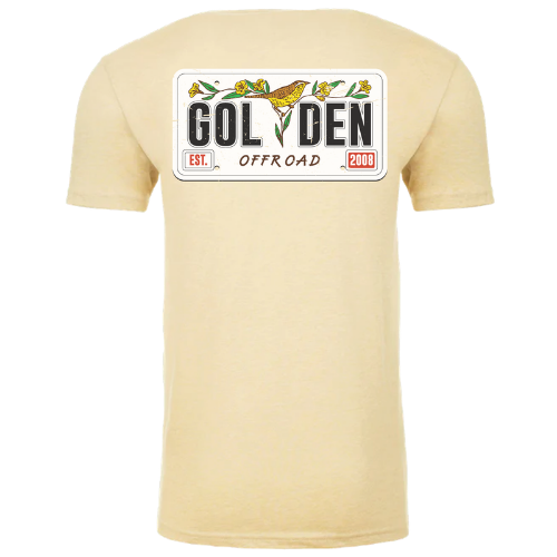 Golden Offroad "SC License Plate" Tee - Extra Large