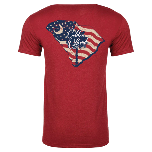 Golden Offroad "SCUSA on Red" Tee - Large