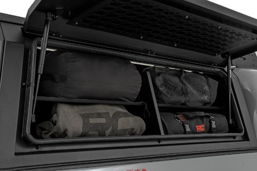 Bed Cap Side Shelf Storage Bin | Passengers Side | Toyota Tacoma (16-23)