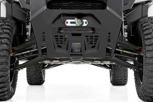 Black Aluminum Control Arms | 2" Forward Offset | Polaris Ranger XP 1000