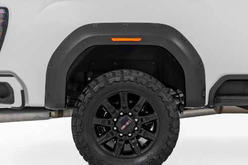 Pocket Fender Flares | GBA Black | GMC Sierra 2500 HD/Sierra 3500 HD (20-26)
