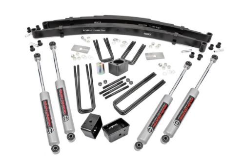 4 Inch Lift Kit | Rear Blocks | Dodge W200 Truck/W300 Truck 4WD (1978-1980)
