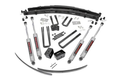 4 Inch Lift Kit | Rear Blocks | Dodge/Plymouth Ramcharger (78-93)/Trailduster (78-81)