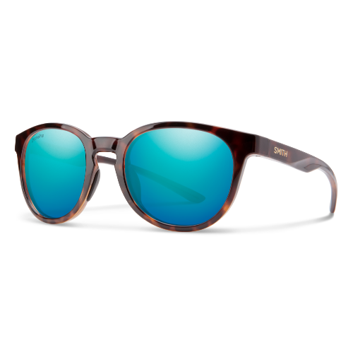 Smith Optics Eastbank Tortoise + ChromaPop Polarized Opal Mirror Lens
